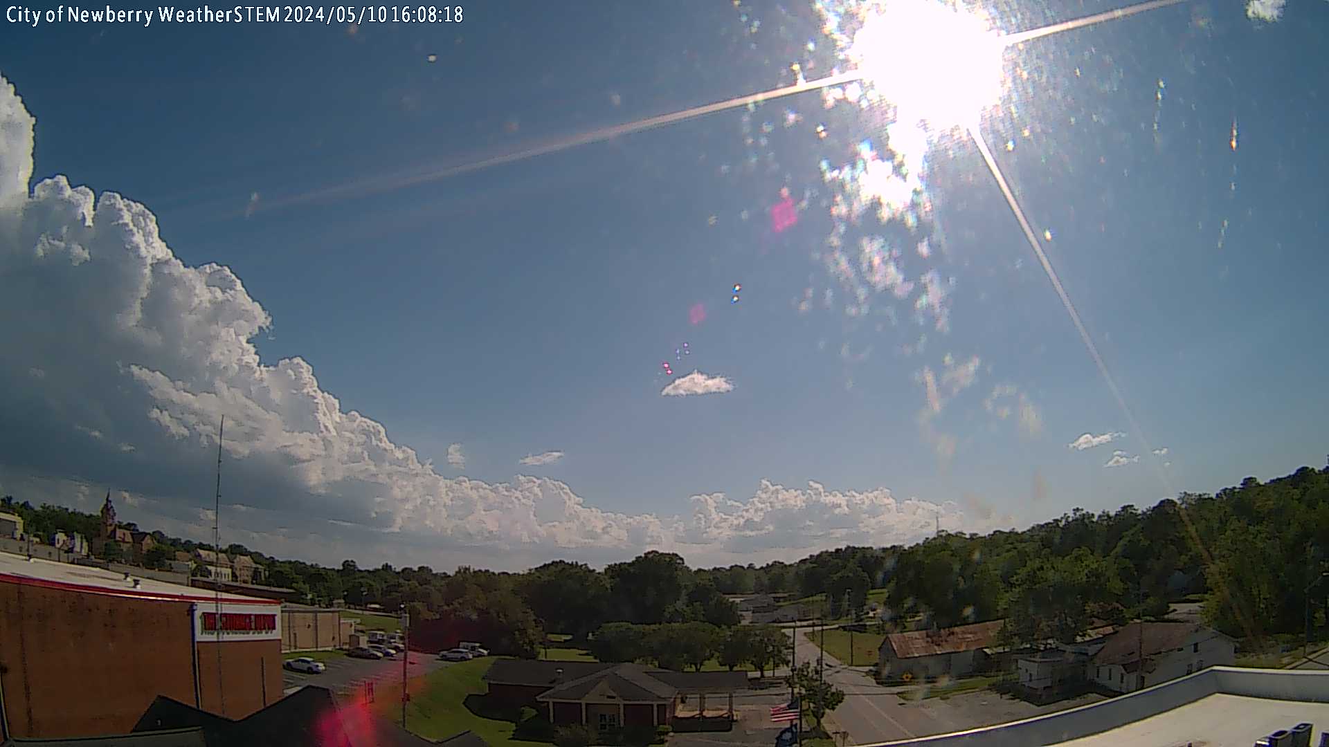 WeatherSTEM Cloud Camera NewberryWeather in Newberry County, South Carolina SC at City of Newberry
