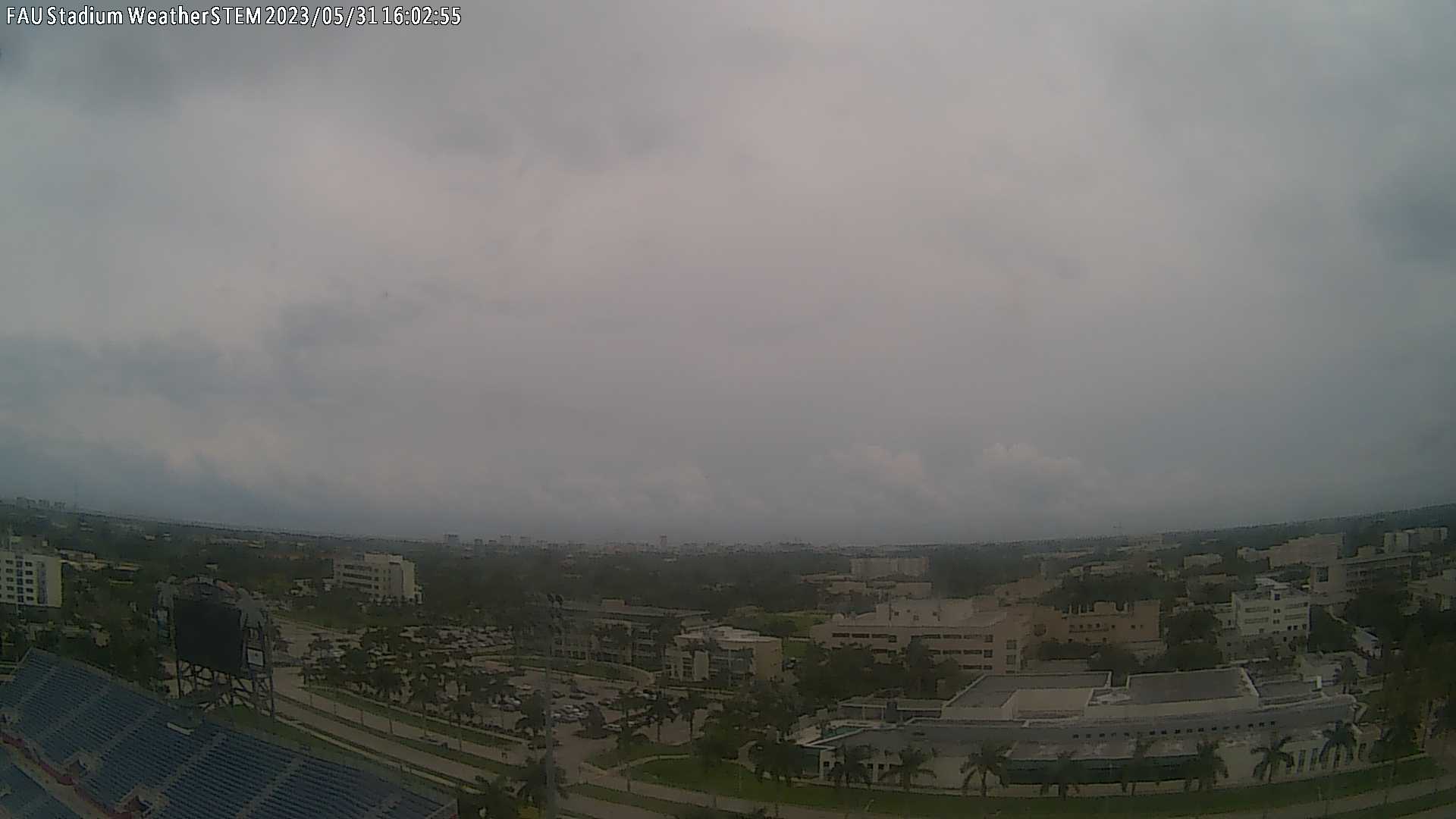  WeatherSTEM Cloud Camera FAUStadiumWx in Palm Beach County, Florida FL at FAU Stadium