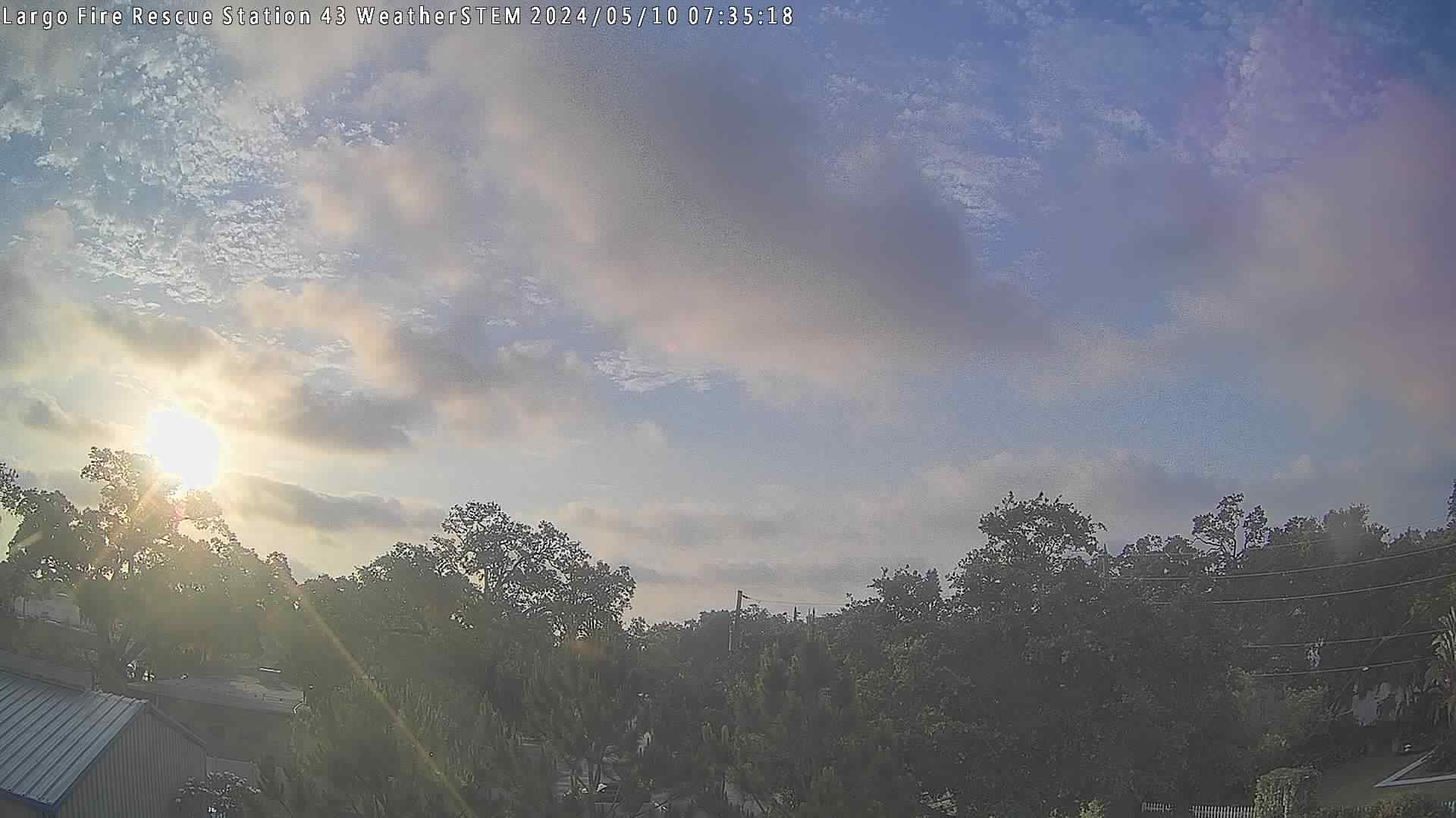  WeatherSTEM Cloud Camera null in Pinellas County, Florida FL at Largo Fire Rescue Station 43