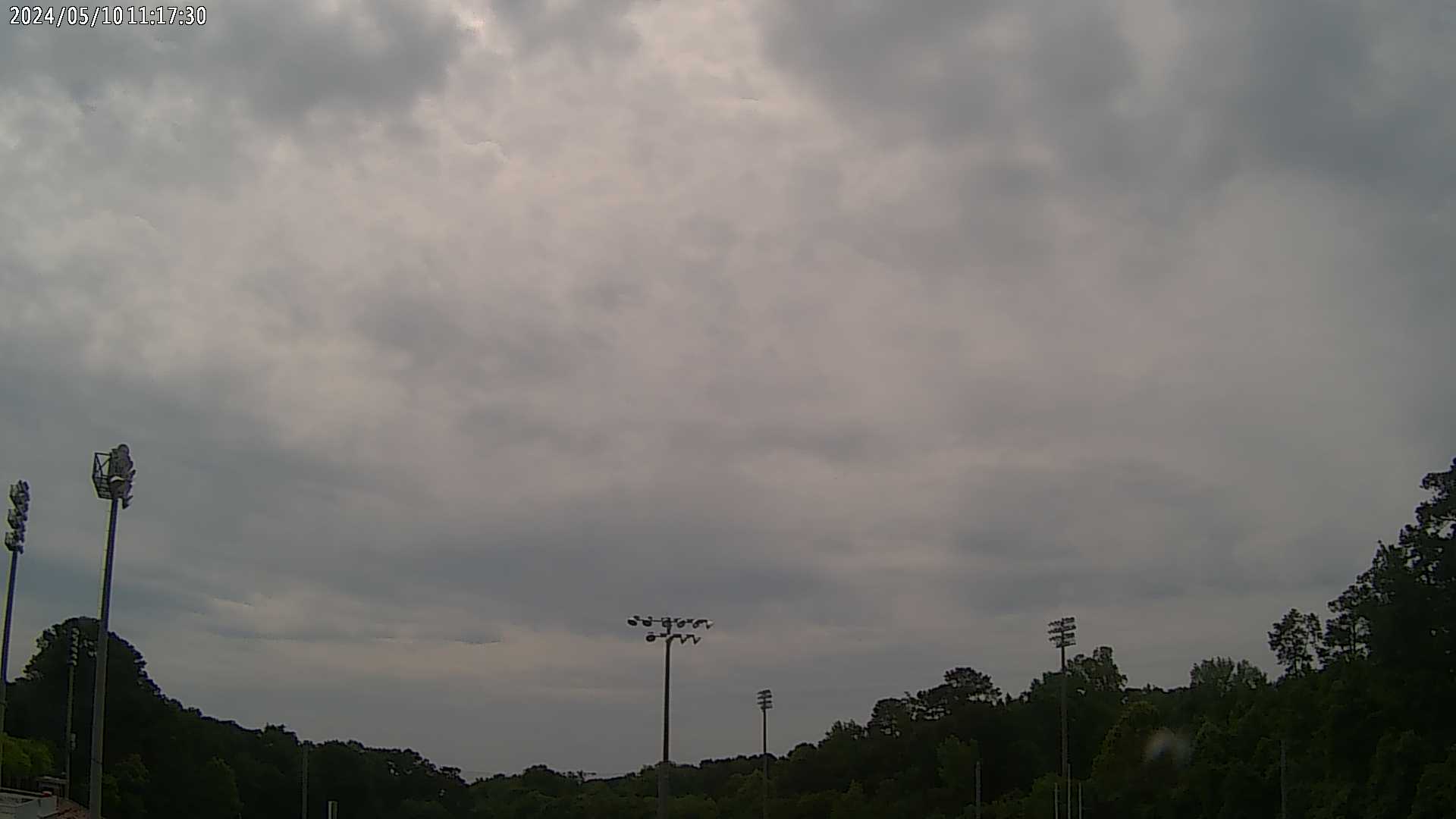  WeatherSTEM Cloud Camera NCStateDailWx in Wake County, North Carolina NC at NC State Dail Softball Stadium