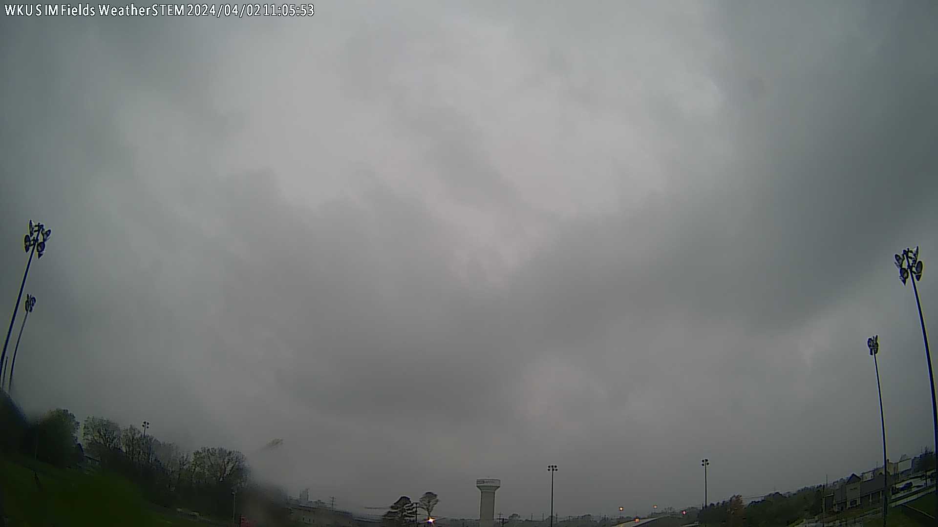 WeatherSTEM Cloud Camera null in Warren County, Kentucky KY at White Squirrel Weather, WKU S Campus IM Field